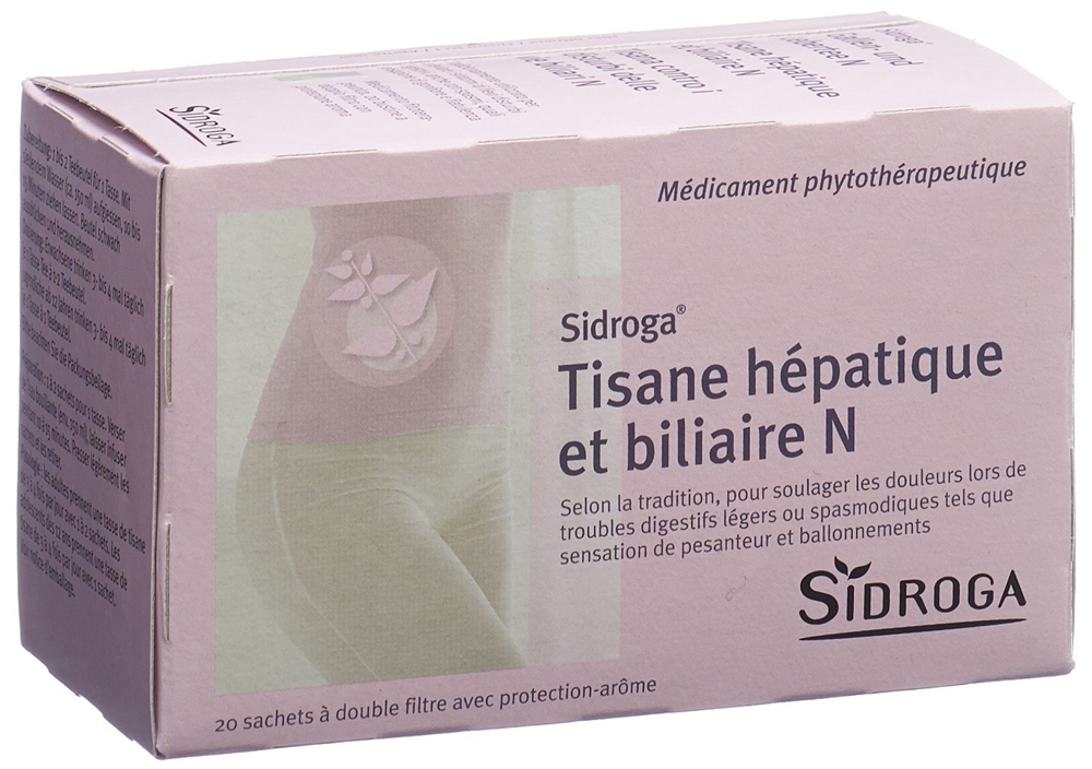 Sidroga tisane hépatique et biliaire N, image 2 sur 3