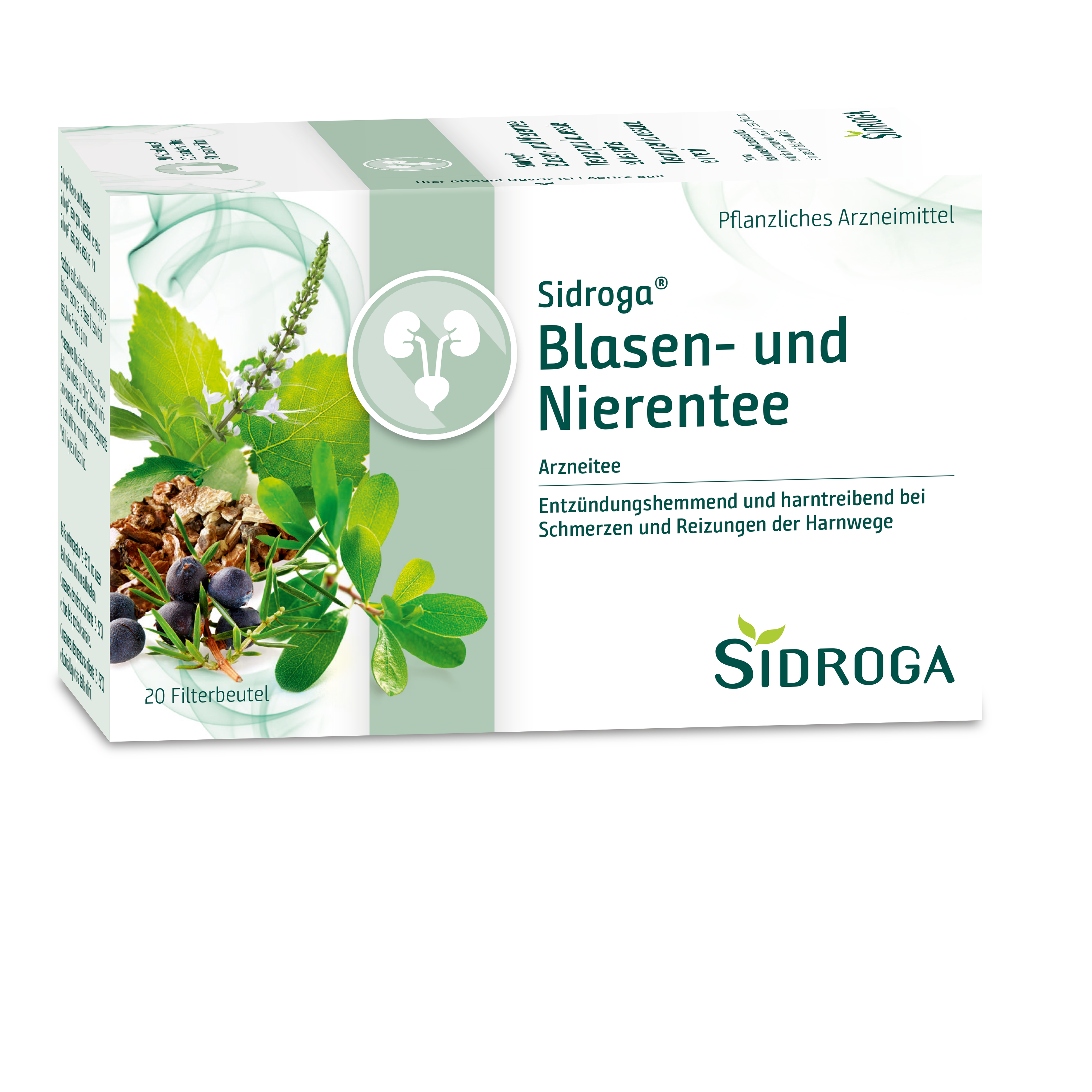 Sidroga tisane pour la vessie et les reins