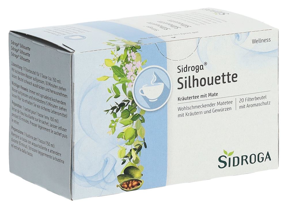 Sidroga Wellness infusion silhouette