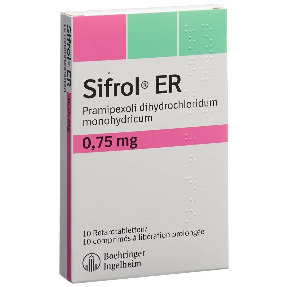 SIFROL ER 0.75 mg, Hauptbild