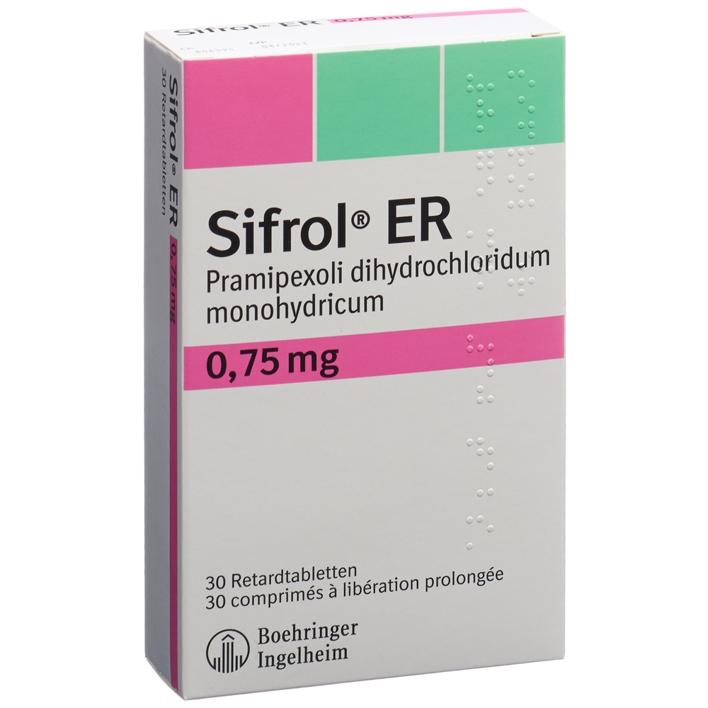 SIFROL ER 0.75 mg, Hauptbild
