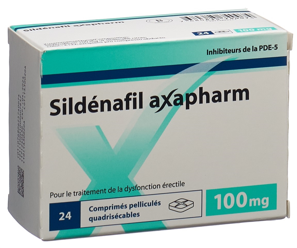 SILDENAFIL axapharm 100 mg, image 2 sur 2