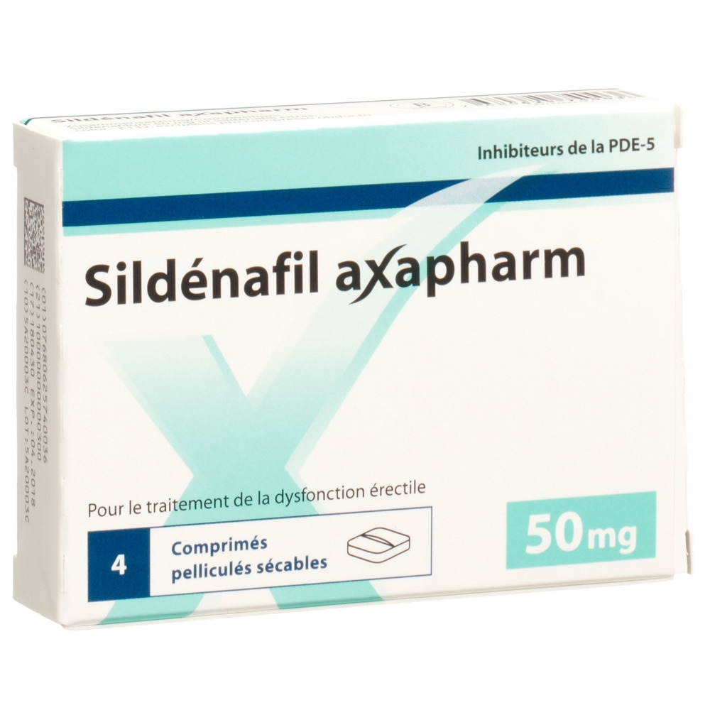 SILDENAFIL axapharm 50 mg, image 2 sur 2