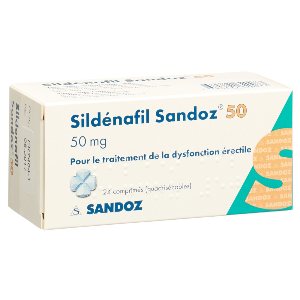 SILDENAFIL Sandoz 50 mg, image 2 sur 2