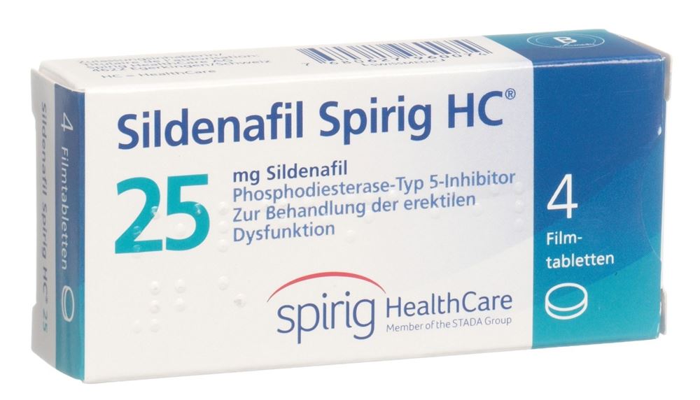 SILDENAFIL Spirig HC 25 mg, image principale