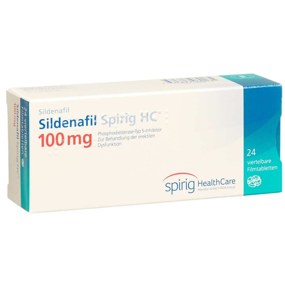 SILDENAFIL Spirig HC 100 mg, Hauptbild