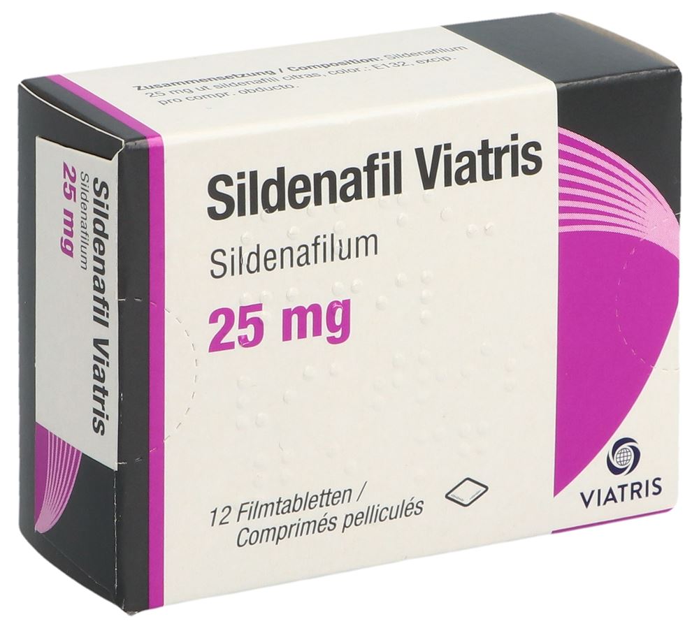 SILDENAFIL Viatris 25 mg, image principale SILDENAFIL Viatris 25 mg, image principale