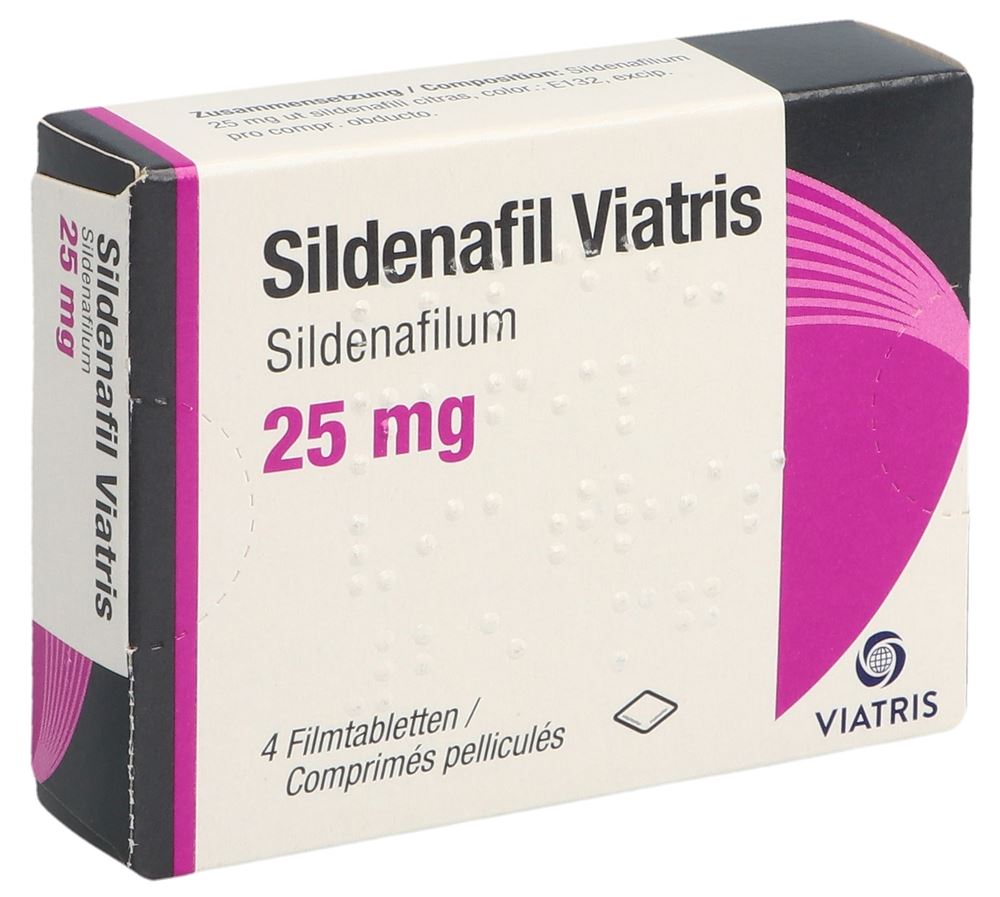SILDENAFIL Viatris 25 mg, Hauptbild SILDENAFIL Viatris 25 mg, Hauptbild