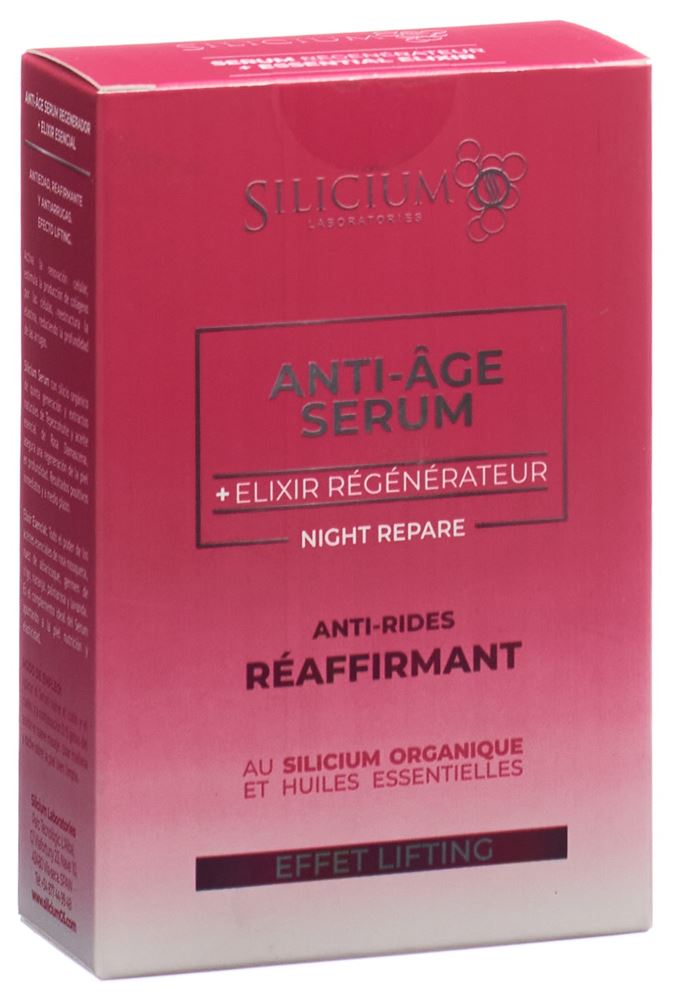SILICIUM Serum régénérateur 50ml + elixier 15ml