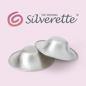 SILVERETTE coupelles d'allaitement en argent