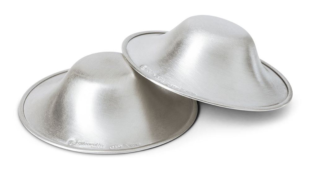 SILVERETTE coupelles d'allaitement en argent, image 2 sur 3