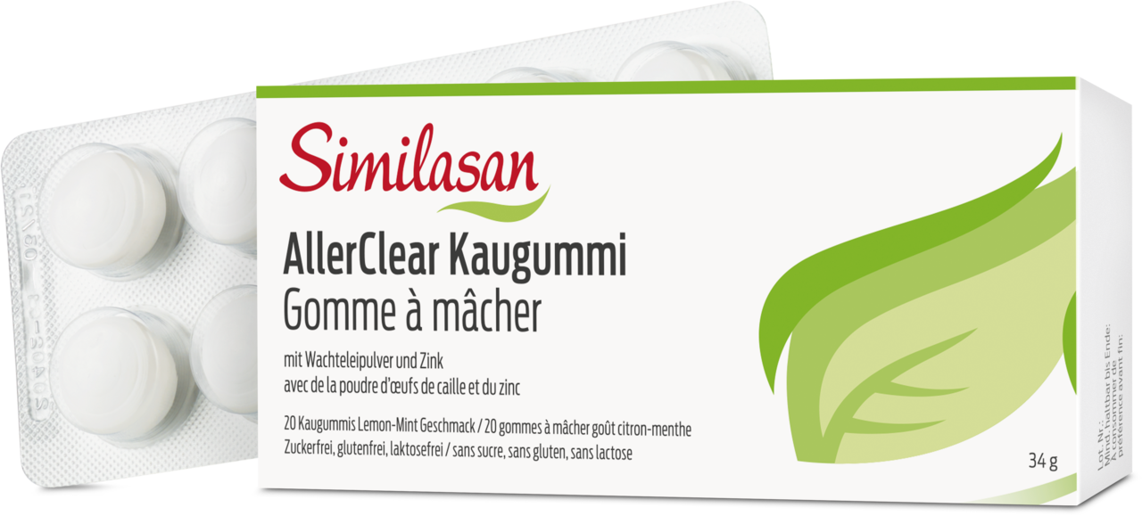 SIMILASAN AllerClear gomme à mâcher, image principale