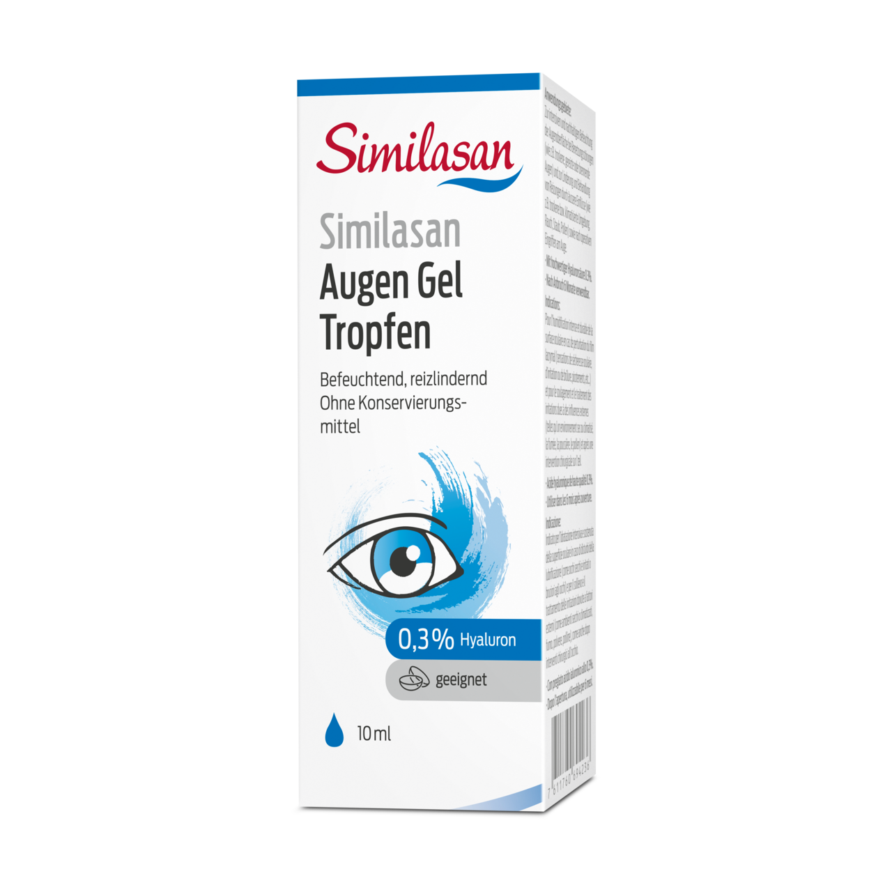 SIMILASAN Gouttes de gel pour les yeux 0.3 %, image 2 sur 3