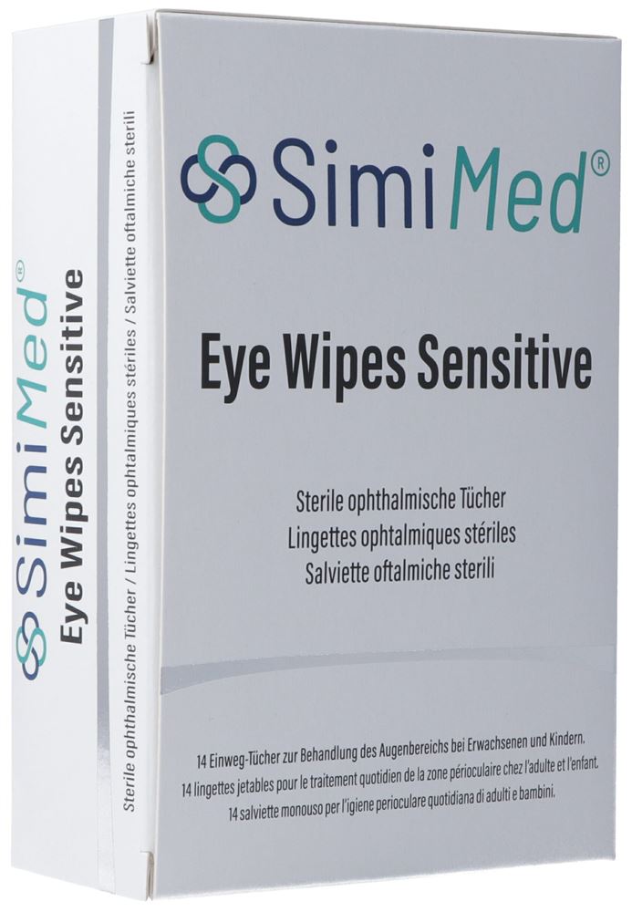 SIMIMED Eye Wipes Sensitive, image principale