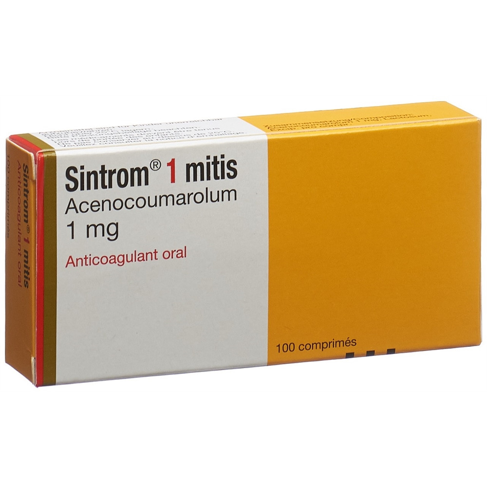 SINTROM 1 mitis 1 mg, image 2 sur 2
