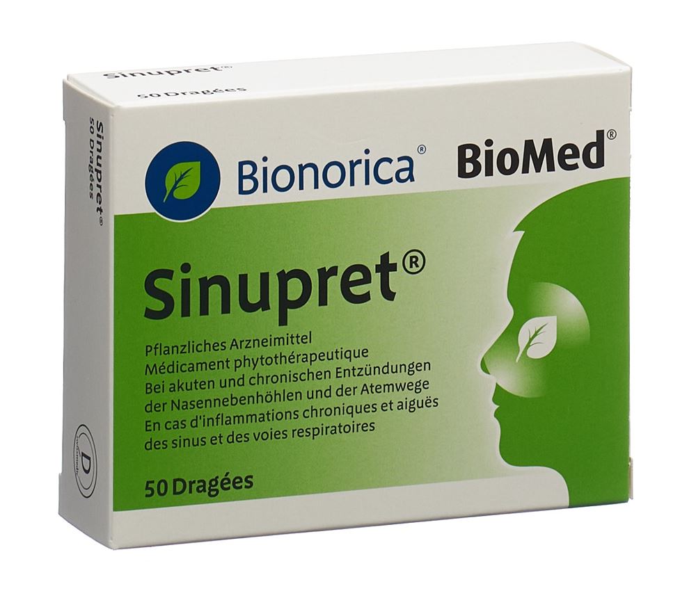 SINUPRET drag blist 50 pce, image principale