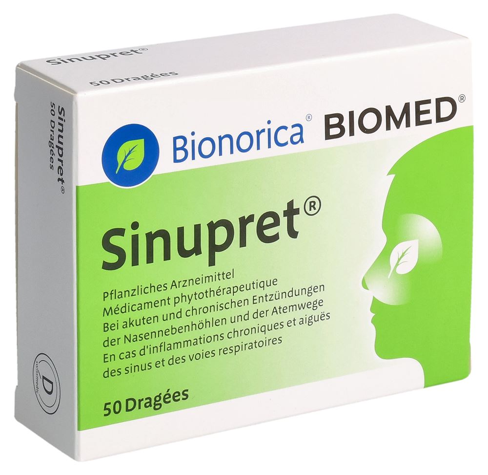 SINUPRET drag blist 50 pce, image principale