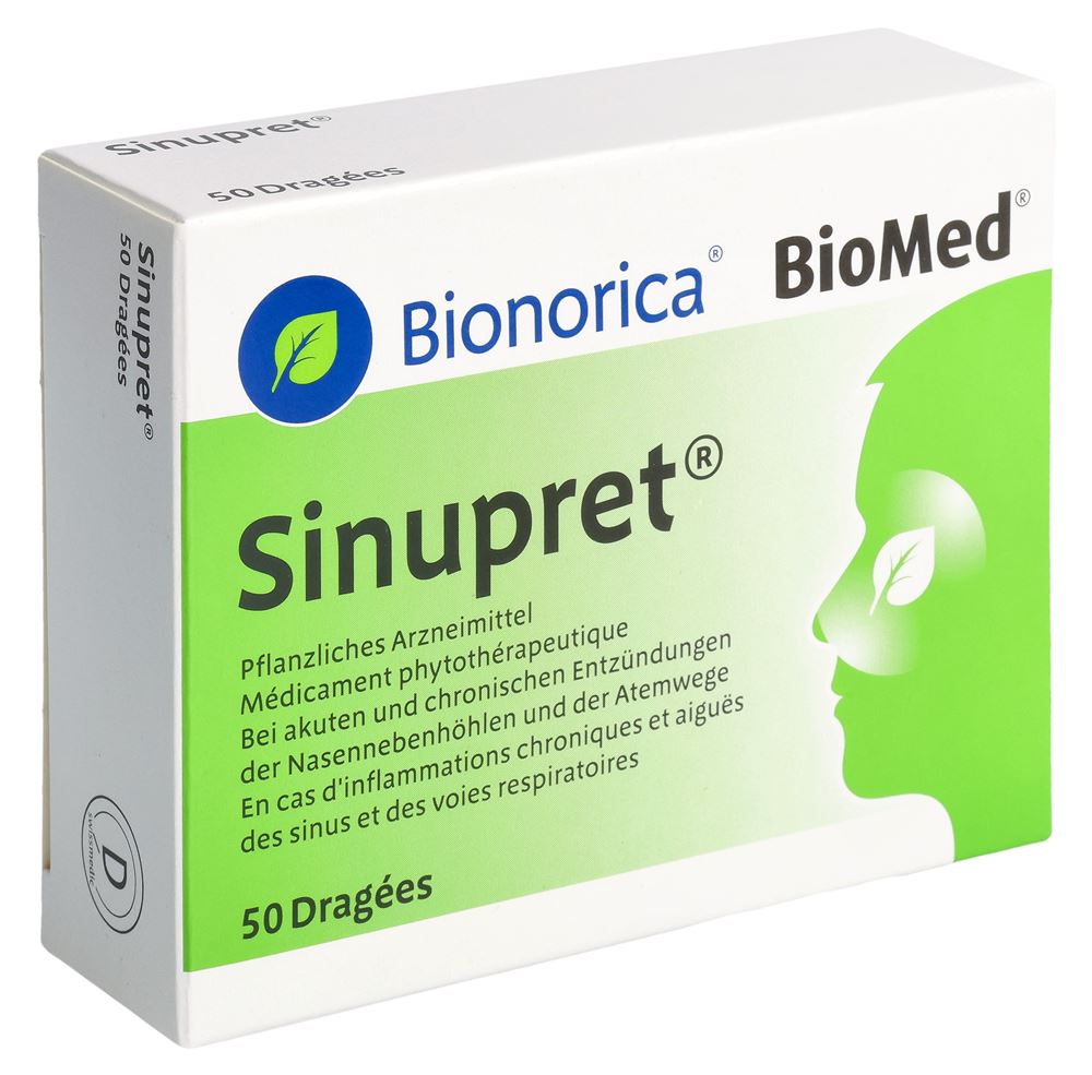 SINUPRET Drag Blist 50 Stk, Hauptbild