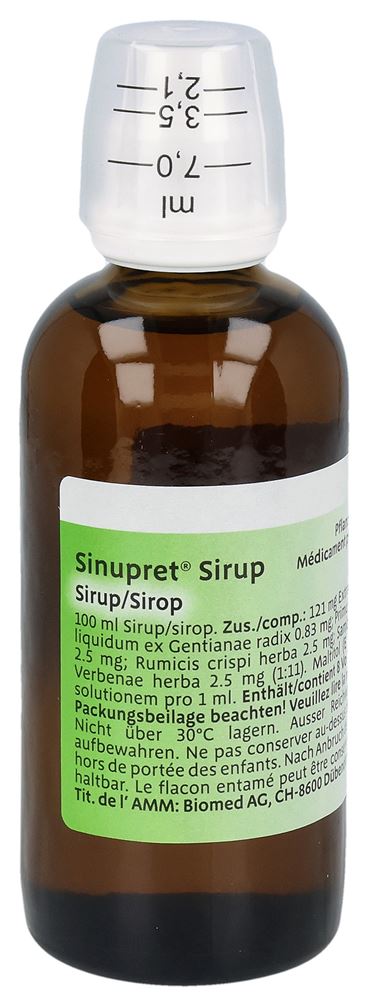 SINUPRET sirop fl 100 ml, image 4 sur 5