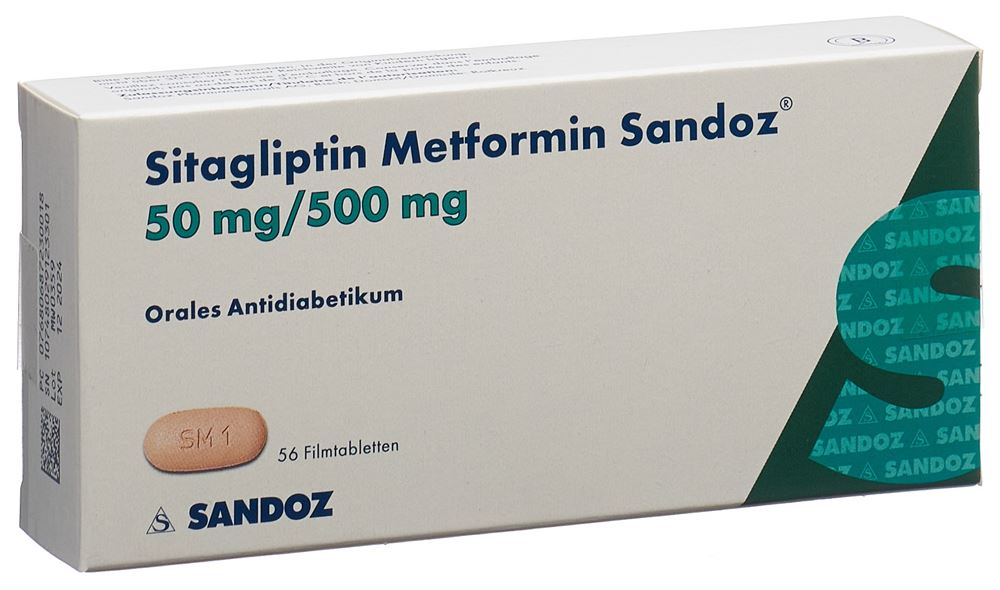 SITAGLIPTINE Metformin Sandoz, Hauptbild