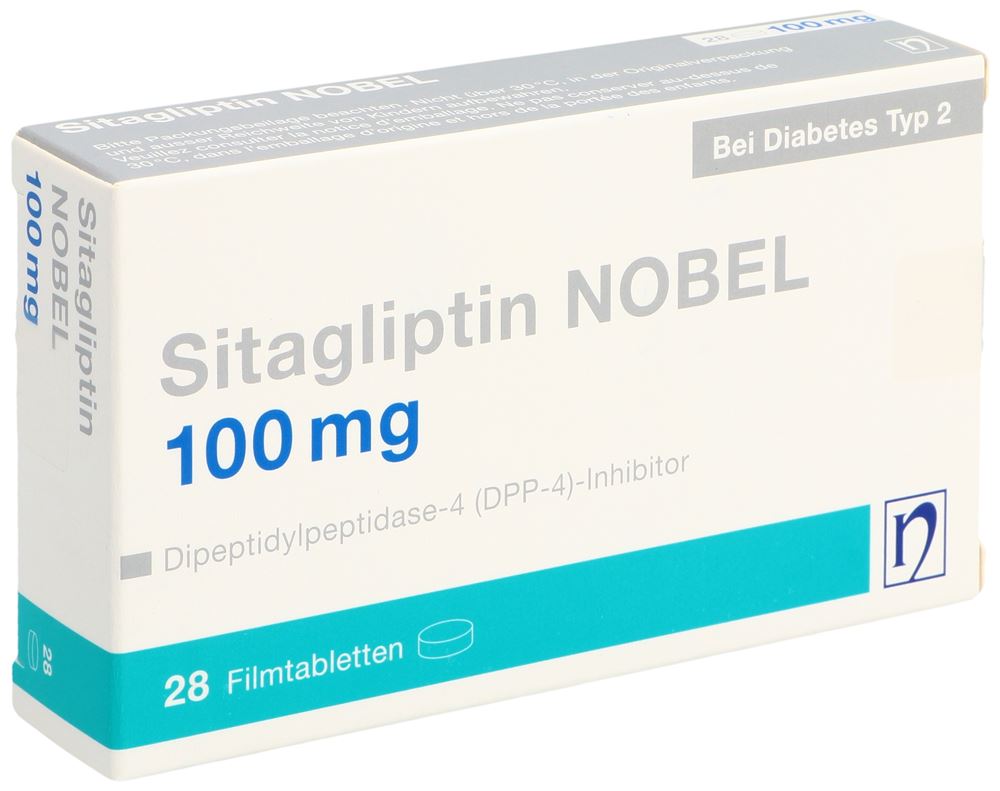 SITAGLIPTINE NOBEL 100 mg, image principale