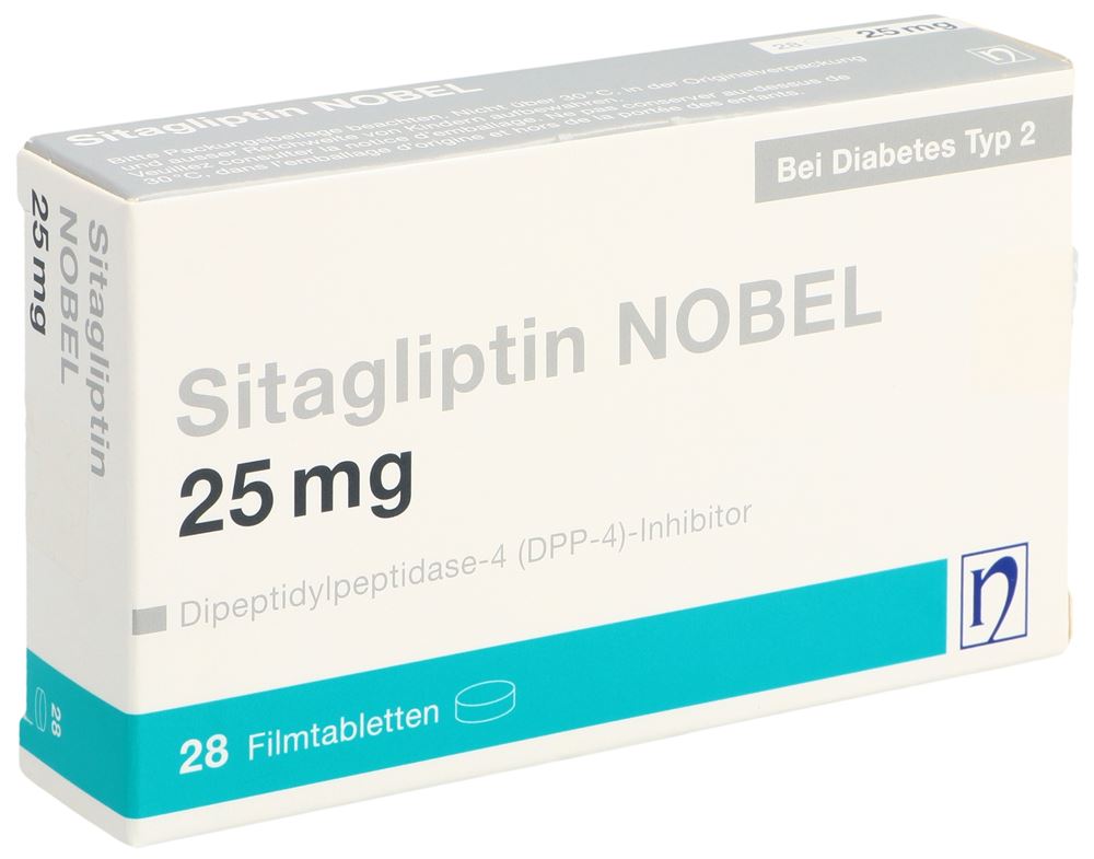 SITAGLIPTINE NOBEL 25 mg, image principale