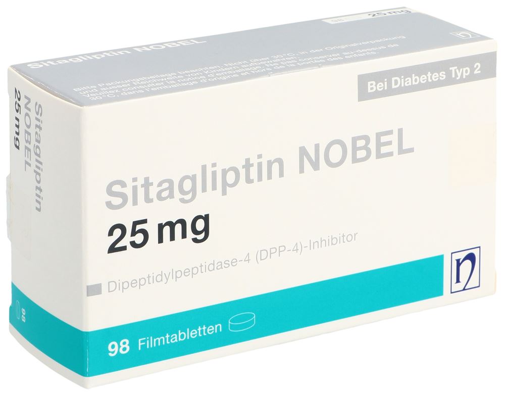 SITAGLIPTINE NOBEL 25 mg, image principale