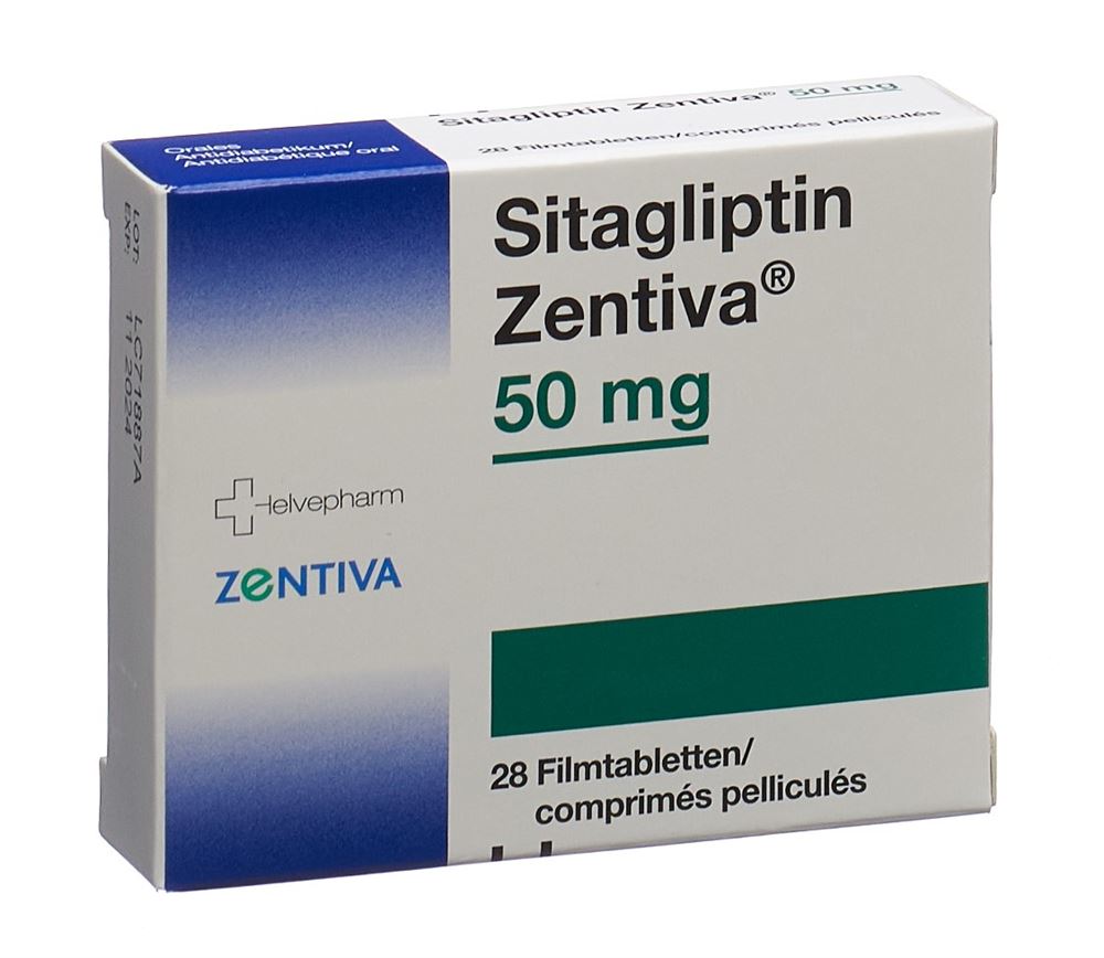 Sitagliptin Zentiva Zentiva 50 mg, Hauptbild