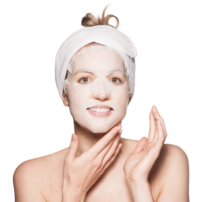 Skin Republic Hyaluronic Acid + Collagen Face Mask, image 3 sur 4