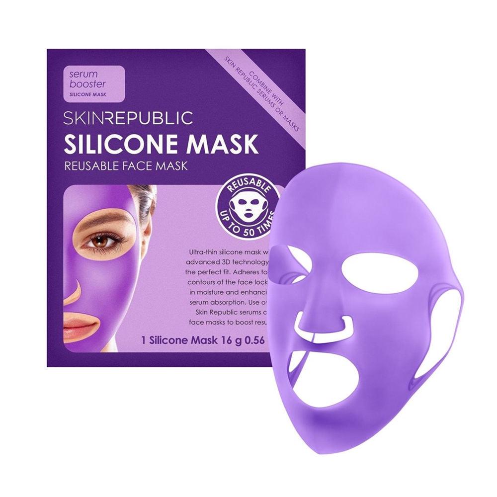 Skin Republic Reusable Silicone Mask, image 2 sur 4