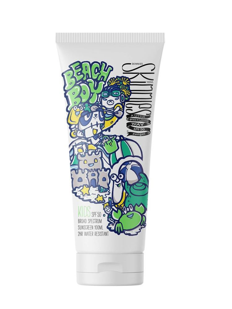 SKINNIES Gel Solaire Kids
