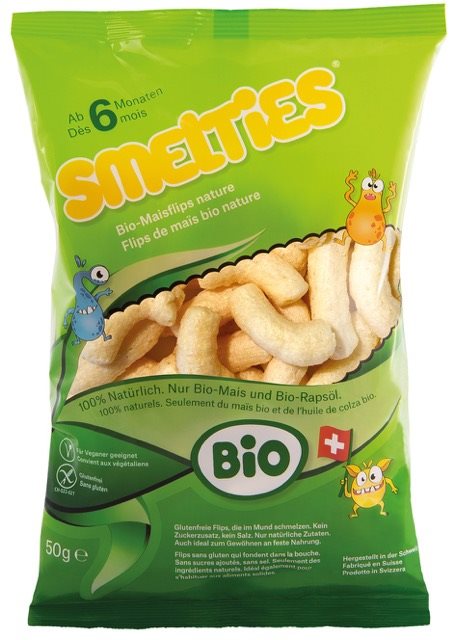 SMELTIES Flips de maïs bio, image principale