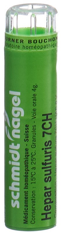 SCHMIDT-NAGEL hepar sulfuris 7 CH