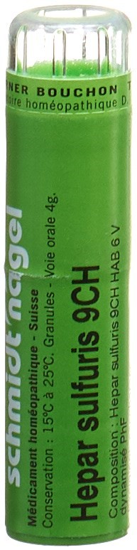 SCHMIDT-NAGEL Hepar sulfuris 9 CH