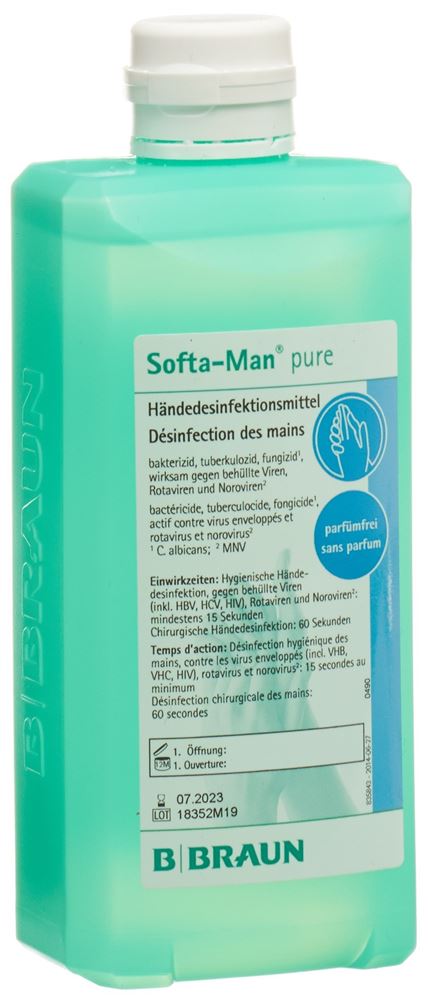 SOFTA-MAN désinfection des mains, image principale