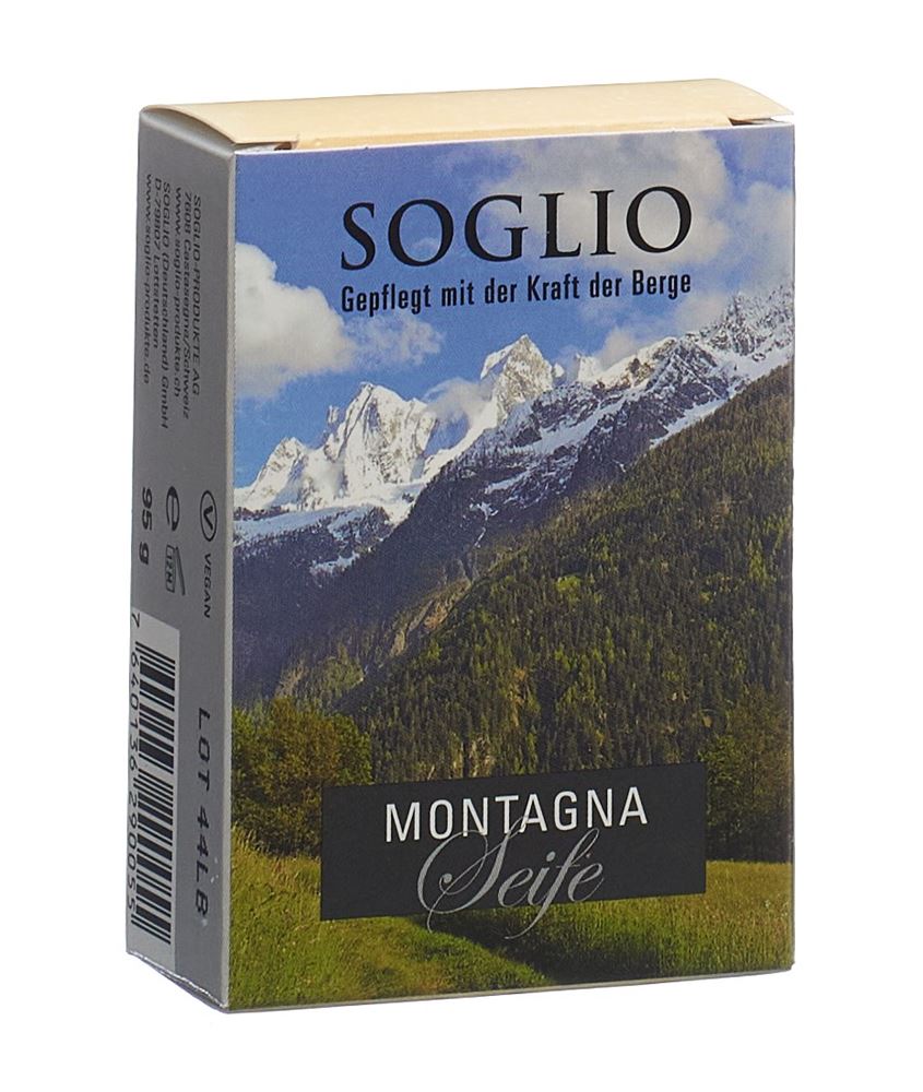 SOGLIO Montagna-Seife, Hauptbild