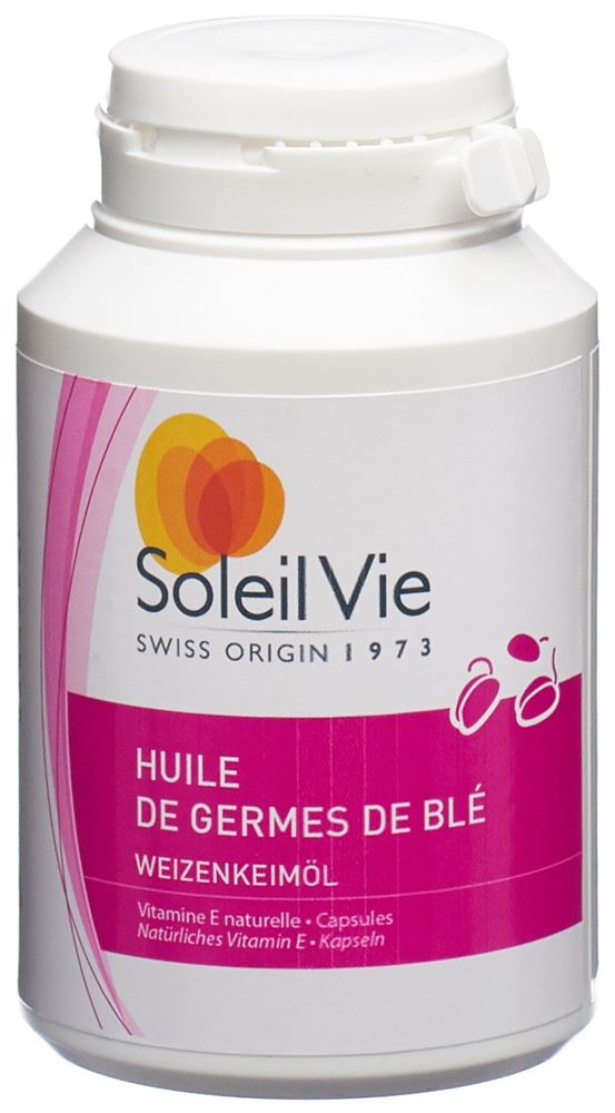 SOLEIL VIE huile de germe de blé 700 mg, image principale