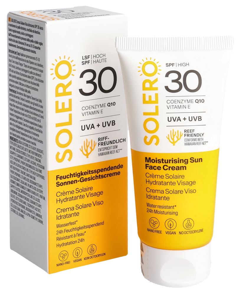 SOLERO crème solaire visage, image principale