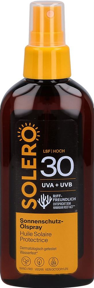 SOLERO Sonnenschutz-Ölspray