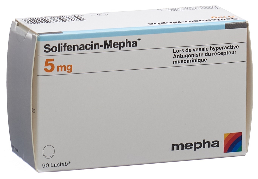 Solifenacin-Mepha Mepha 5 mg, Bild 2 von 2