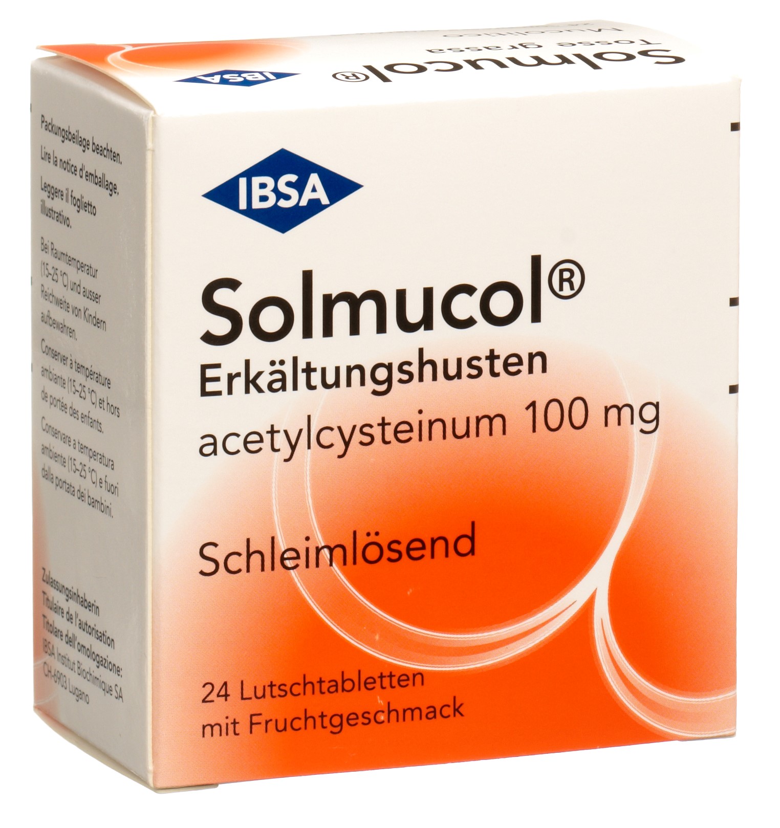 SOLMUCOL Erkältungshusten 100 mg, Hauptbild