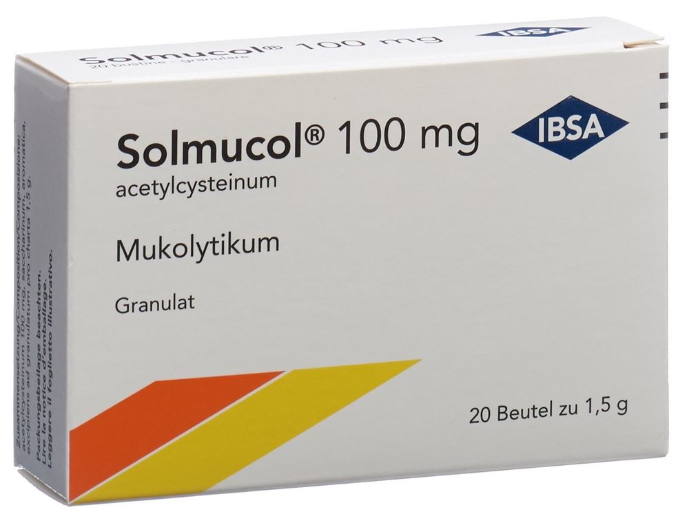 SOLMUCOL gran 100 mg sans sucre sach 1.5 g, image principale