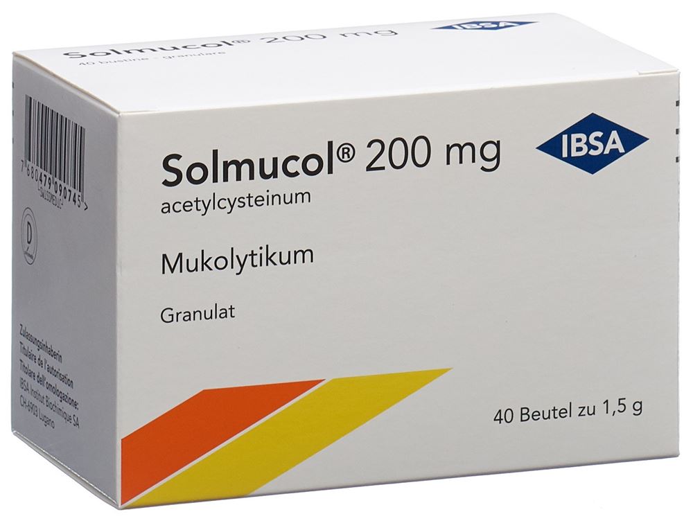 SOLMUCOL gran 200 mg sans sucre sach 1.5 g, image principale