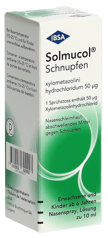 SOLMUCOL Schnupfen