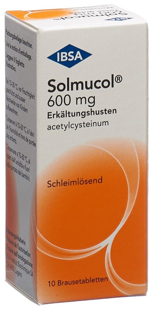 SOLMUCOL toux grasse 600 mg, image principale