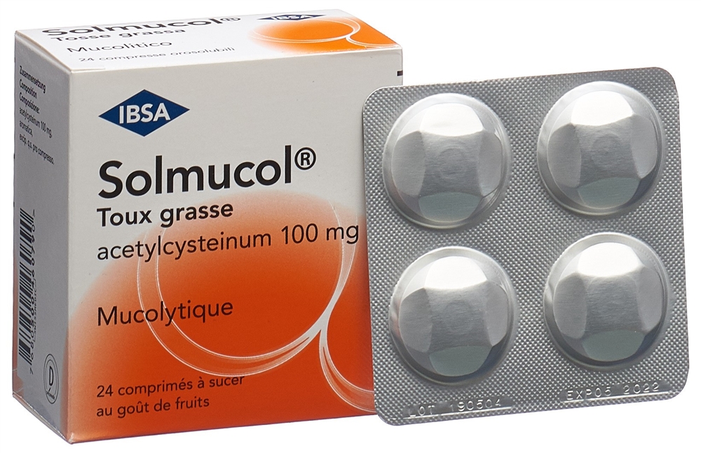 SOLMUCOL toux grasse 100 mg, image 3 sur 5