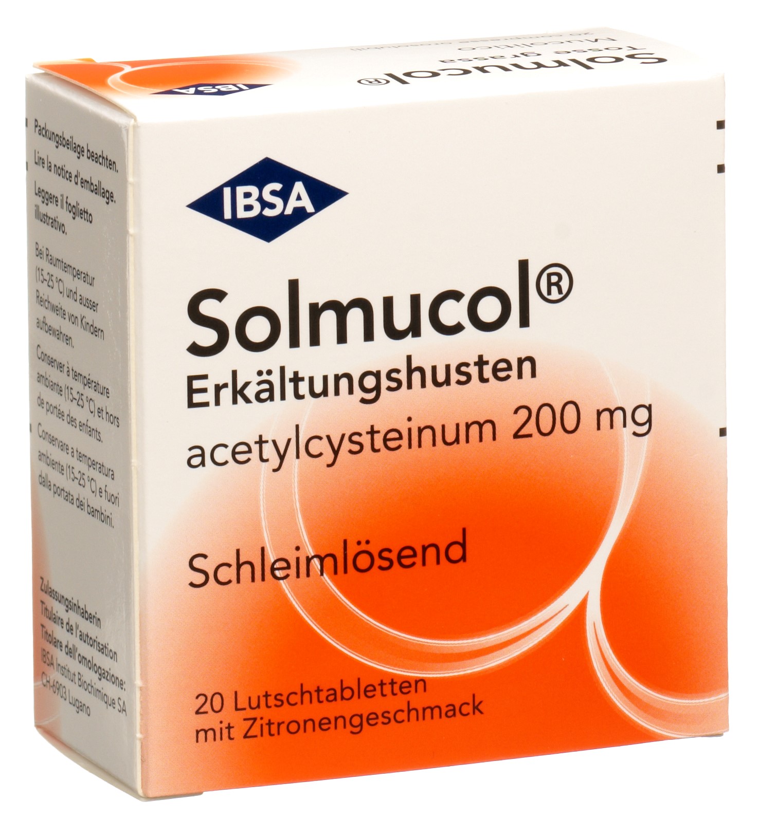 SOLMUCOL toux grasse 200 mg