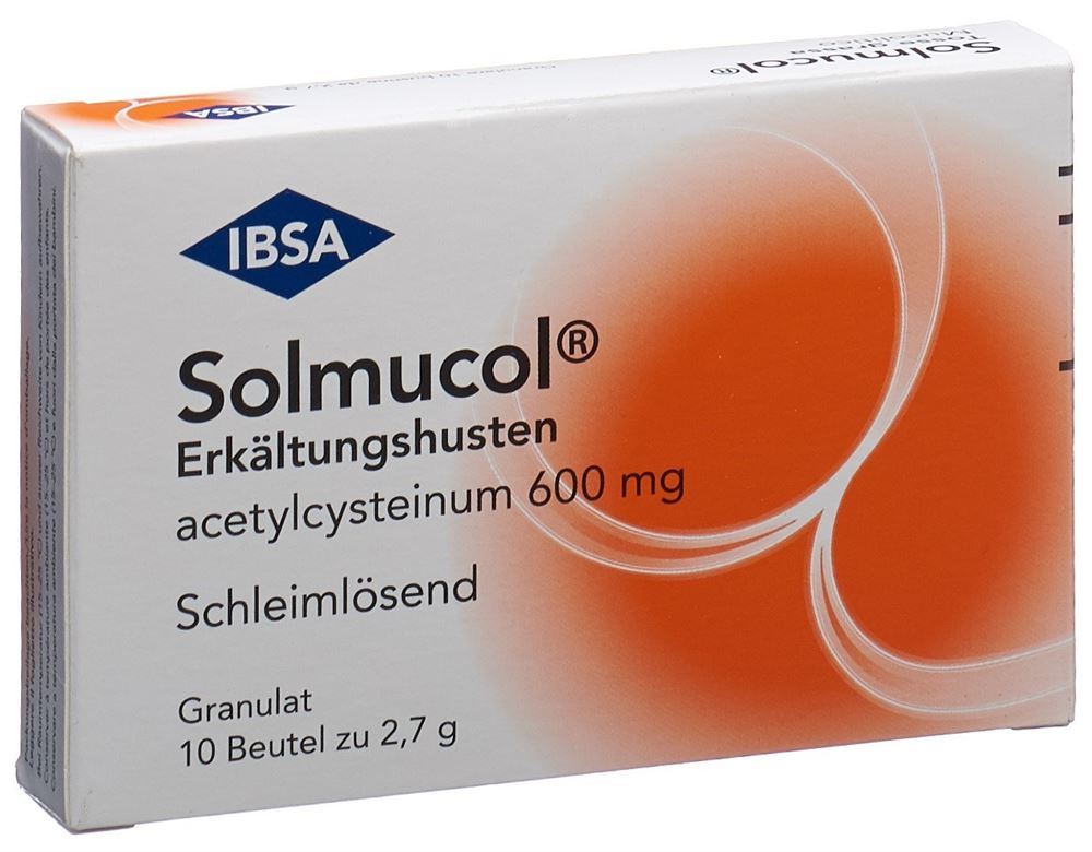 SOLMUCOL toux grasse 600 mg, image principale