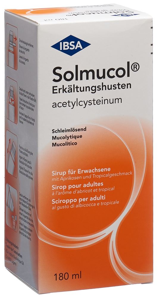 SOLMUCOL toux grasse 200 mg/10ml