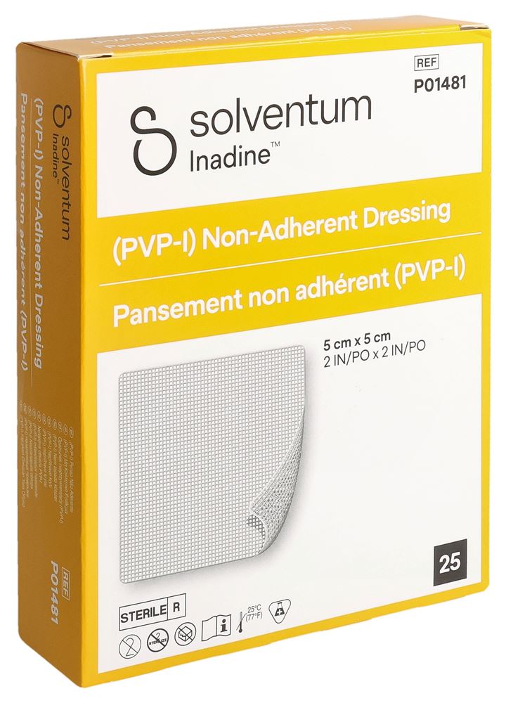 SOLVENTUM Inadine nicht haftende Wundauflage